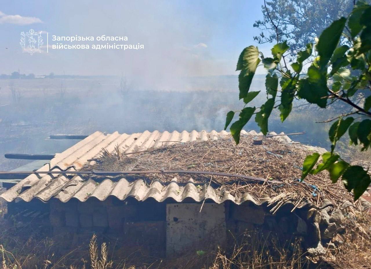 Антирекорд від росіян: за добу Запорізьку область обстріляли 810 разів