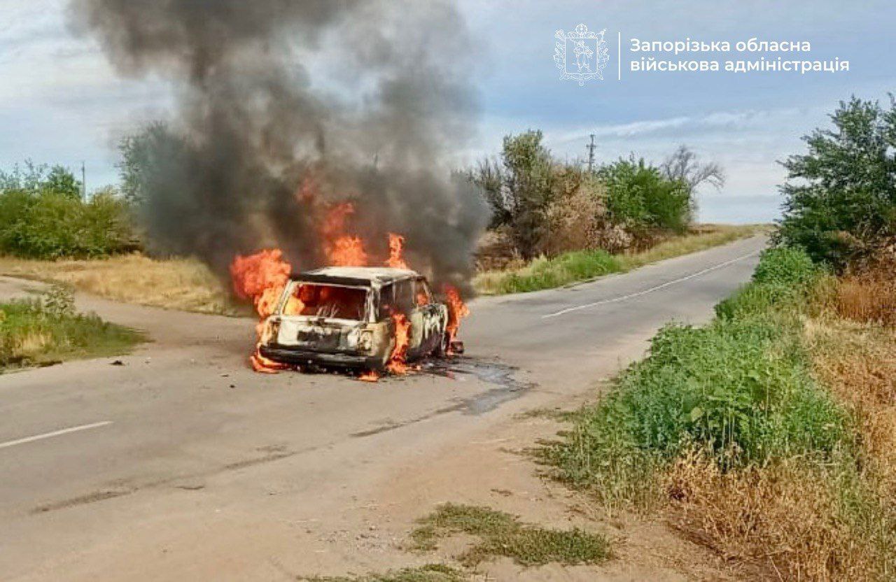 Росіяни обстріляли автівку на Запоріжжі: є загиблі