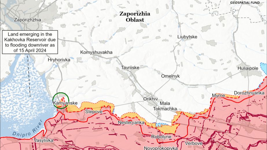 ISW не підтверджує просування росіян біля Плавнів на Запоріжжі