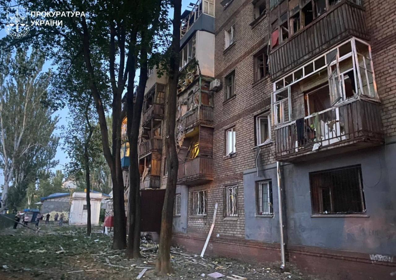 Правоохоронці відкрили провадження за фактом атаки Запоріжжя