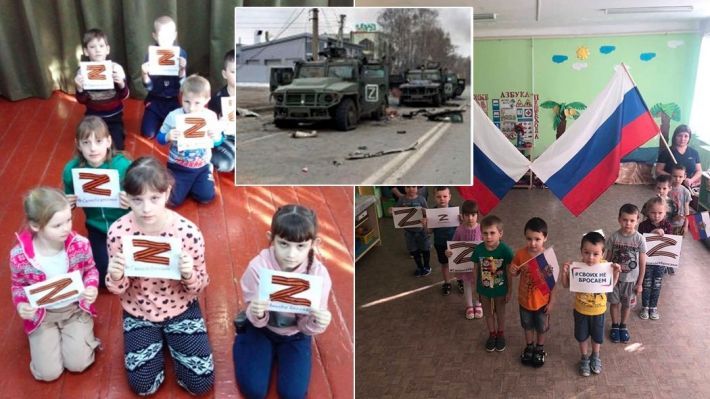 Росіяни змушують українських школярів на Запоріжжі співати гімн рф