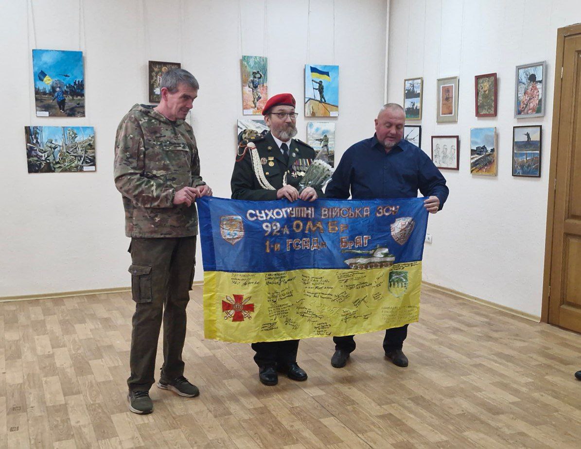 У Запоріжжі відкрилася виставка «Війна. Оріхівський напрямок»