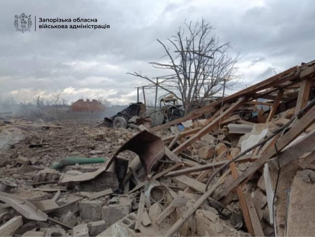 Обстріли, блекаут і снігопад: як Запорізька область зустріла ранок