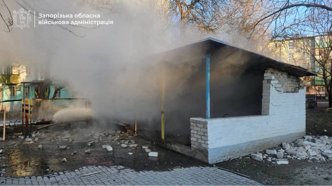 Росіяни атакували дитячий садок у Запоріжжі