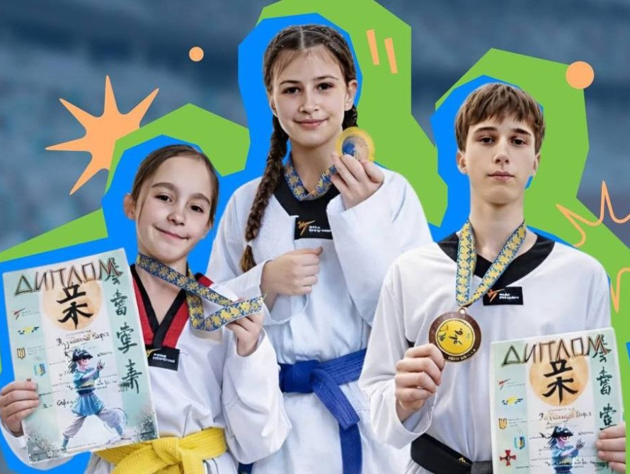 Запорізькі спортсмени вибороли 4 медалі на чемпіонаті України з тхеквондо