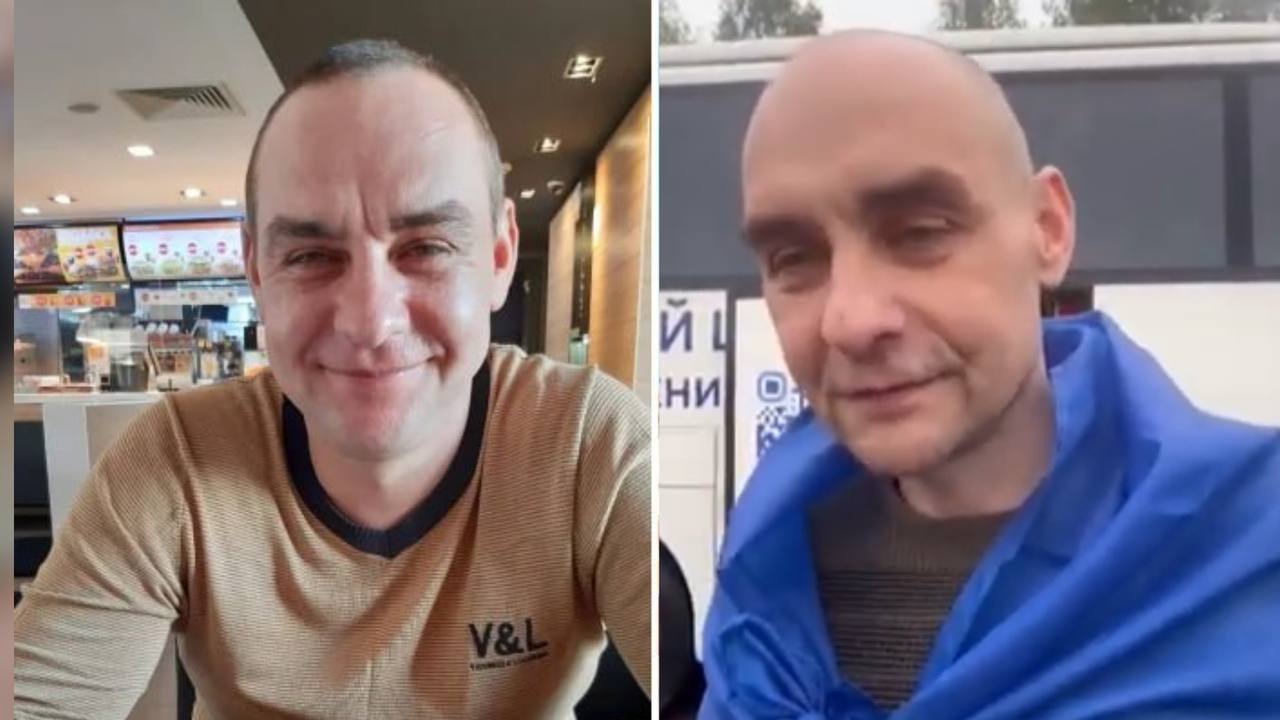 Після чотирьох років полону повернувся захисник з Запорізької області Олег Гущін